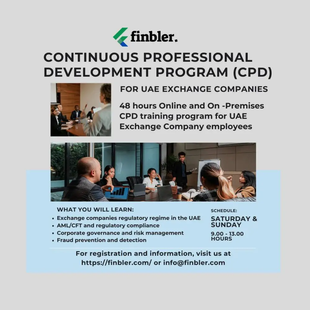 Continuous Professional Development Program for UAE Exchange Companies