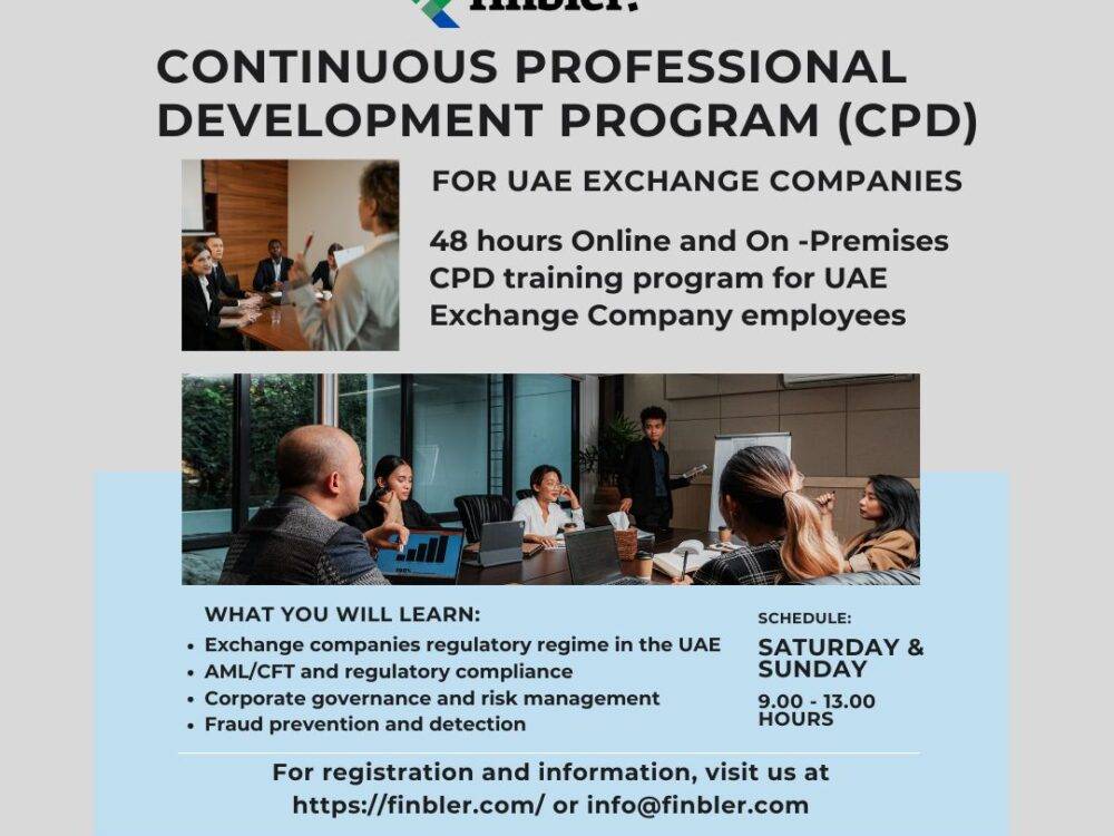 Continuous Professional Development Program for UAE Exchange Companies